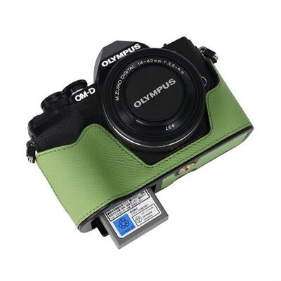 适用奥林巴斯 EP7 EM5三代EM103代EM10IV四代相机皮包真皮保护套