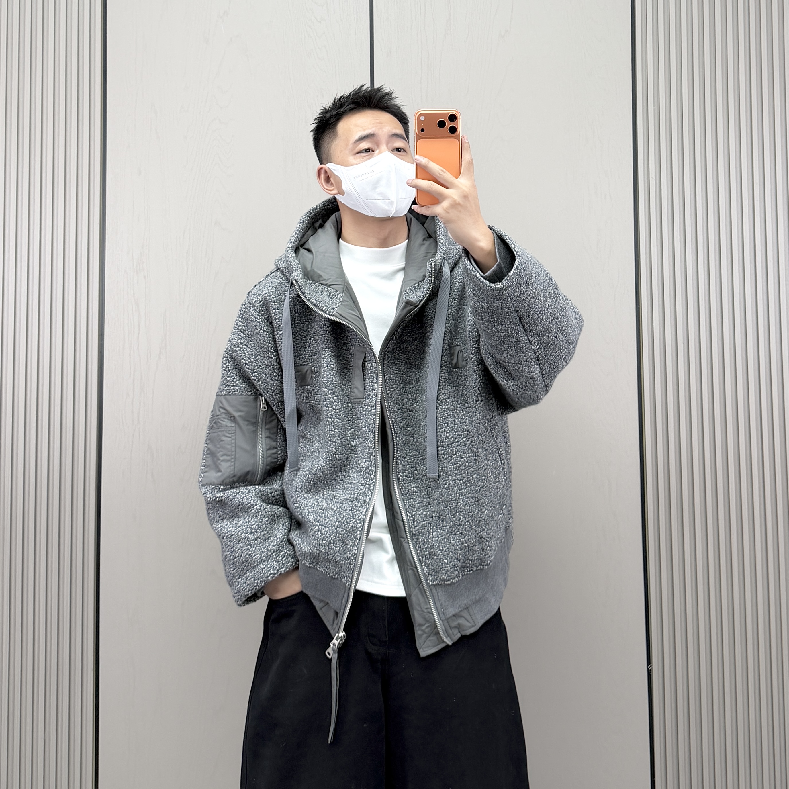 【羊毛白鹅绒】连帽轻薄款羽绒服