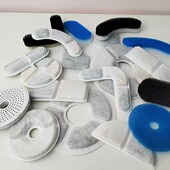 各种宠物饮水机滤芯圆形弧形棉猫咪饮水器过滤棉芯狗和猫