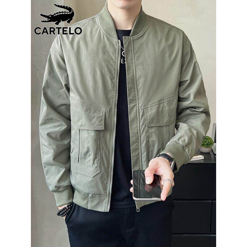 卡帝乐鳄鱼(CARTELO)外套男夹克男秋季休闲立领棒球服男装潮流工属于什么档次？
