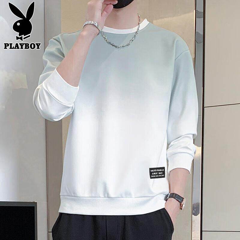 花花公子(PLAYBOY)卫衣男圆领秋季男士外套长袖T恤休闲宽松衣服打属于什么档次？