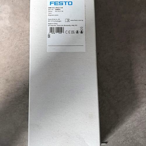 【议价】FESTO 费斯托 减压阀板 VABF-S4-1-R