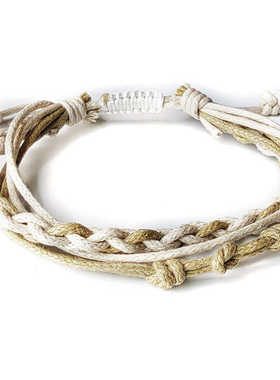 DIY男女手环编织手绳简约