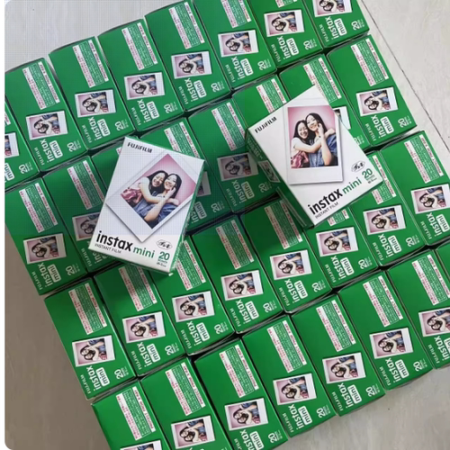 富士拍立得迷你mini100张-200张白边相纸通用 mini200全新未拆封