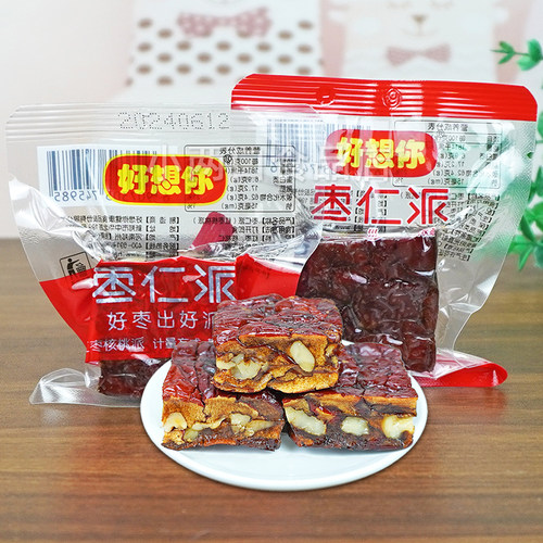 好想你枣仁派红枣夹核桃仁灰枣