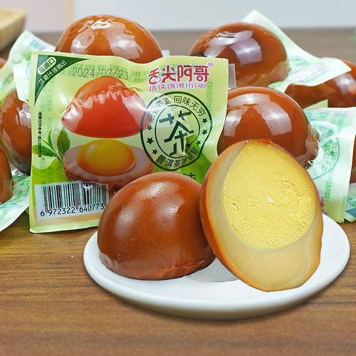 舌尖阿哥茶叶蛋即食卤鸡蛋零食