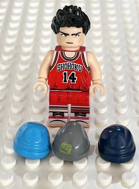 LEGO乐高 27059 90541 95113 人仔滑雪帽 绒线帽 深湖蓝 深灰