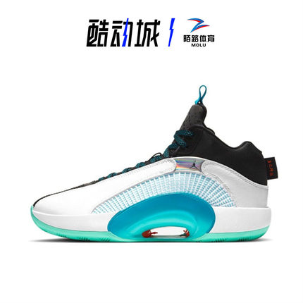 AIR JORDAN XXXV AJ35 首发黑白郭艾伦男子篮球鞋 CW2459-101-100