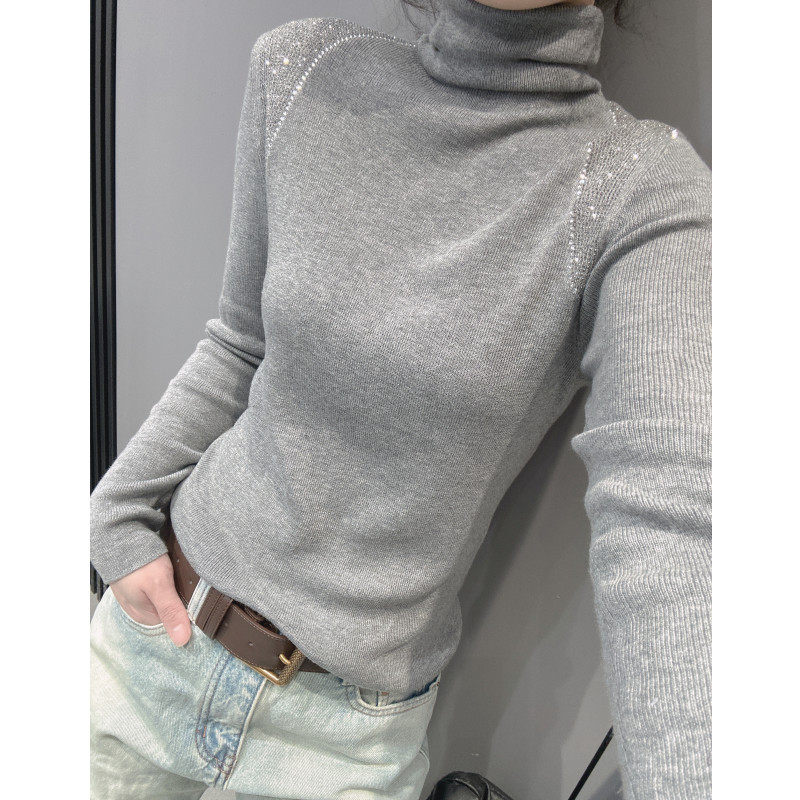 加绒保暖高领针织衫女长袖洋气百搭修身毛衣打底衫一体绒上衣秋冬,女装/女士精品,毛针织衫,淘宝优惠券,粉丝福利购,淘宝优惠卷