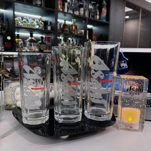 朝日Asahi加厚扎啤杯日料店专用杯一番榨麒麟扎啤杯啤酒杯330