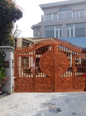 铸铝门、铝艺门、电动铸铝门、不生锈的铸铝门