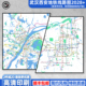 简办 武汉西安郑州地铁线路图特种纸油画布装 饰画交通简约高清