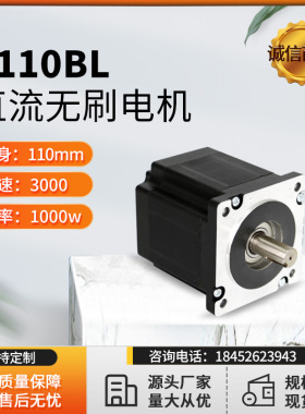 110无刷电机S110BL11036V48V310V1000W3000高转速大扭矩无刷电机