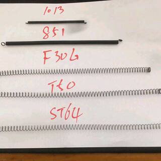 中杰1013J气动码钉枪422码钉枪F30顶头拉簧T50长簧ST64钢钉枪弹簧