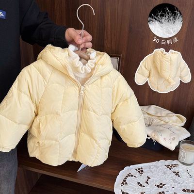 简约高级哑光面羽绒服