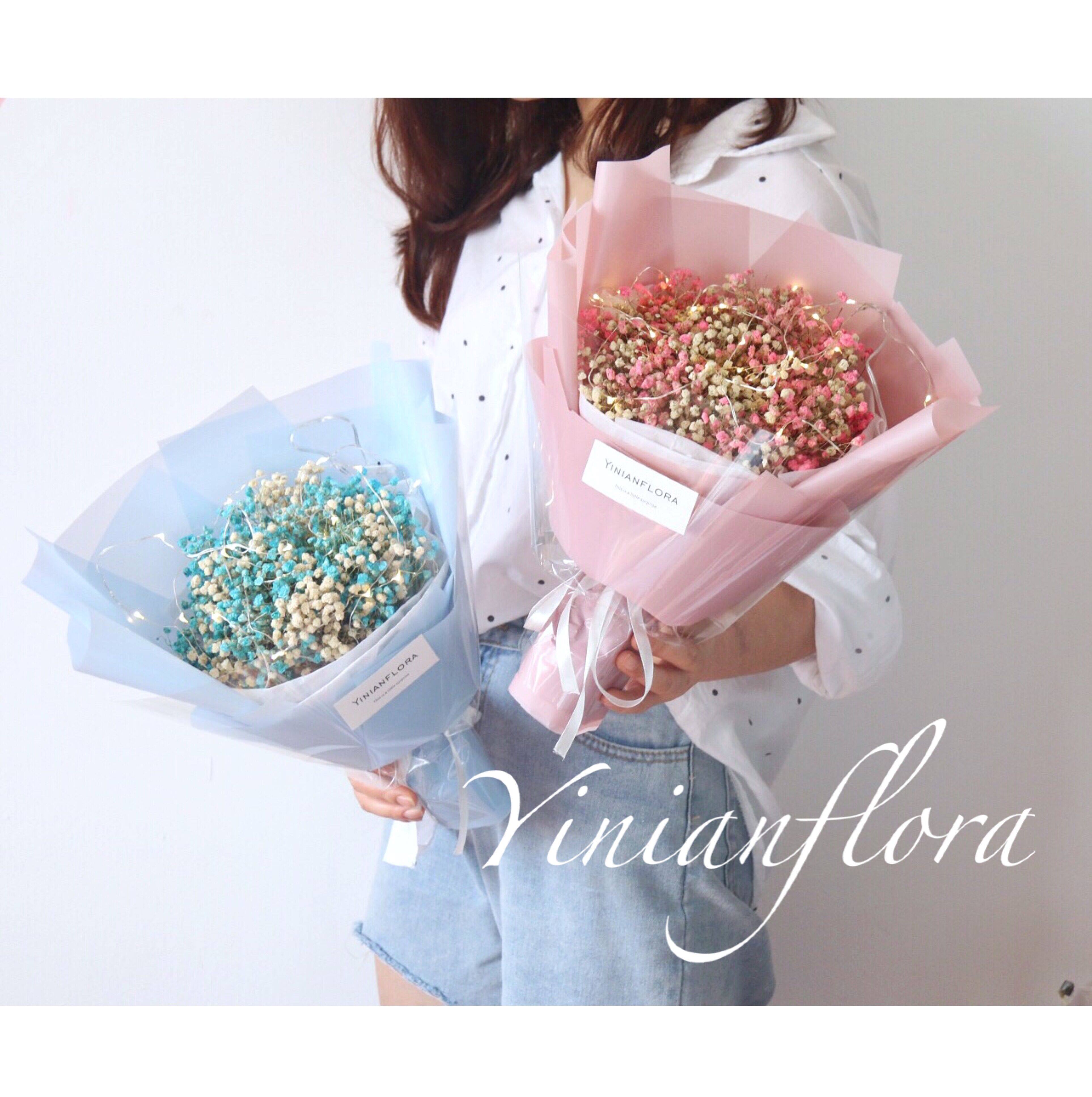 永生花满天星干花花束礼盒毕业拍照发光花束教师节礼物送女友生日在类目 鲜花速递/花卉仿真/绿植园艺, 永生花/干花, 干花中 - 来自Buy2taobao.com提供专业的淘宝代购服务