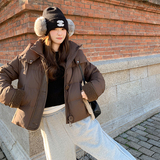 冬装新款时尚显瘦皮毛一体拼接羽绒服B2-206-2823-P255K380，女装羽绒服，浙宝220