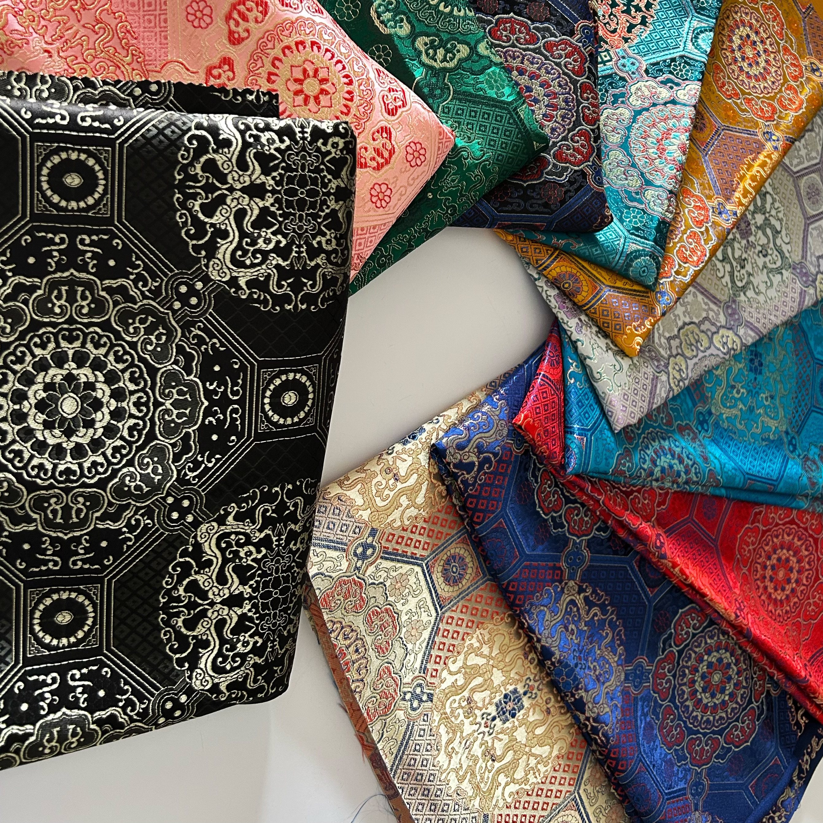 蒙古袍云锦唐装提花织锦缎丝绸面料蒙古袍民族绸绣旗袍仿真丝布料,纺织面料/辅料/配套,丝绸布料,淘宝优惠券,粉丝福利购,淘宝优惠卷