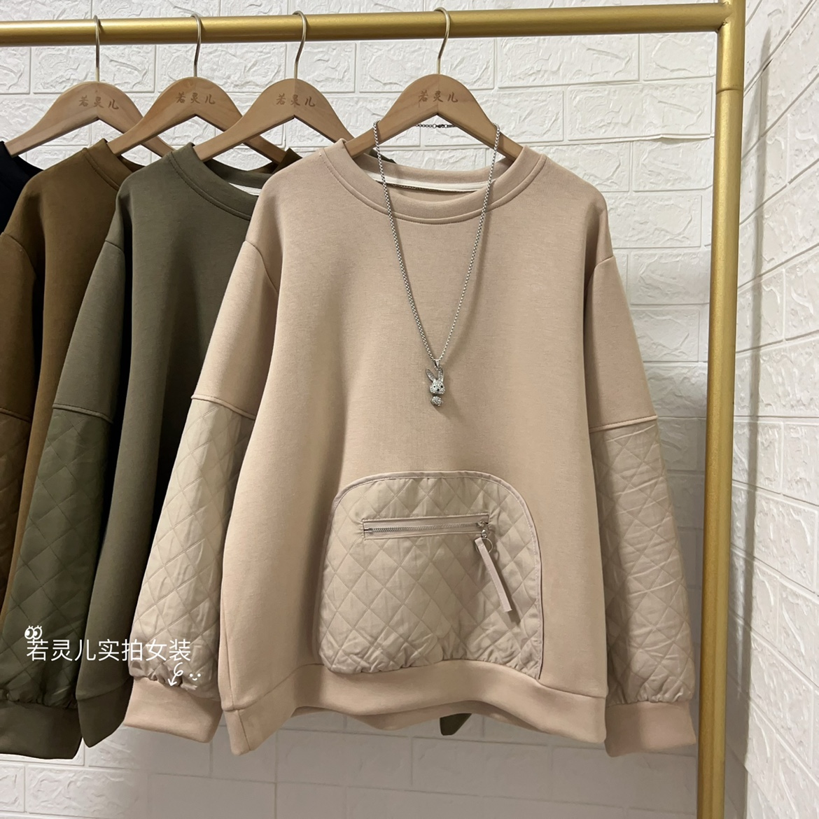 卫衣遮肚显瘦休闲宽松