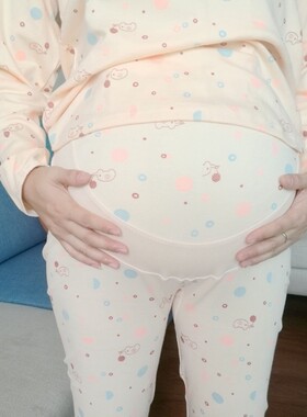 孕妇秋裤秋衣套装产后产后月子服