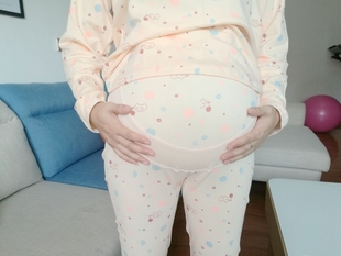 产后月子服睡衣保暖喂奶内衣 全纯棉哺乳衣秋冬季 孕妇秋裤 秋衣套装