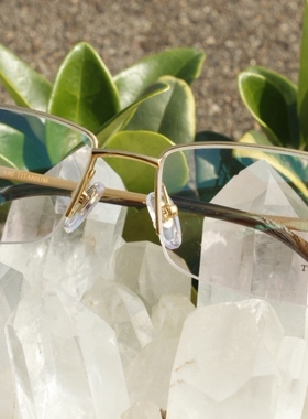 天然水晶太阳眼镜