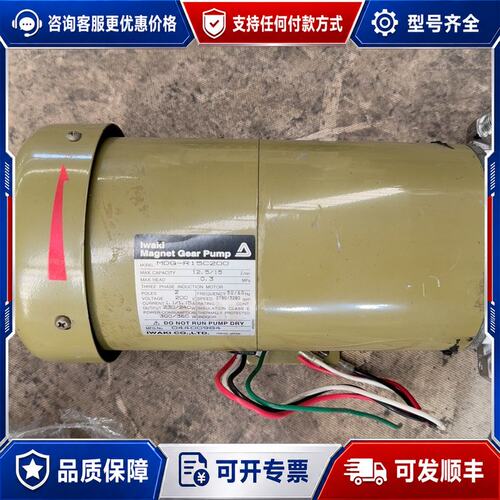 议价Iwaki易威奇磁力齿轮泵型号MDG-R15C200可维修