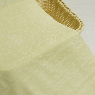 (天丝)冰裂梅花金通缎提花古风汉服布面料玉猫小阁