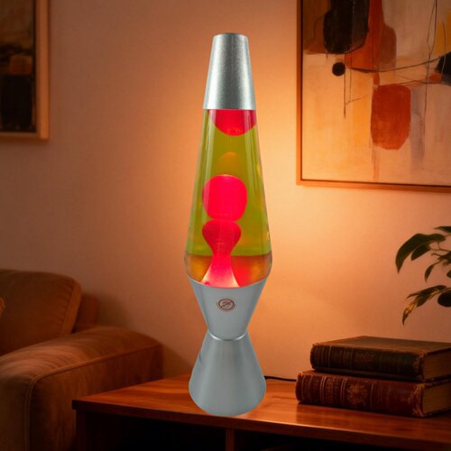 熔岩灯台灯卧室客厅装饰摆件水母浮游蜡灯lavalamp岩浆氛围小夜灯