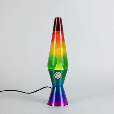 新品！彩虹色熔岩灯多色可选