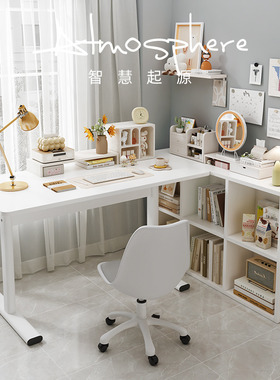 电脑桌台式办公桌书桌学生家用学习写字桌子简易出租屋女生化妆桌