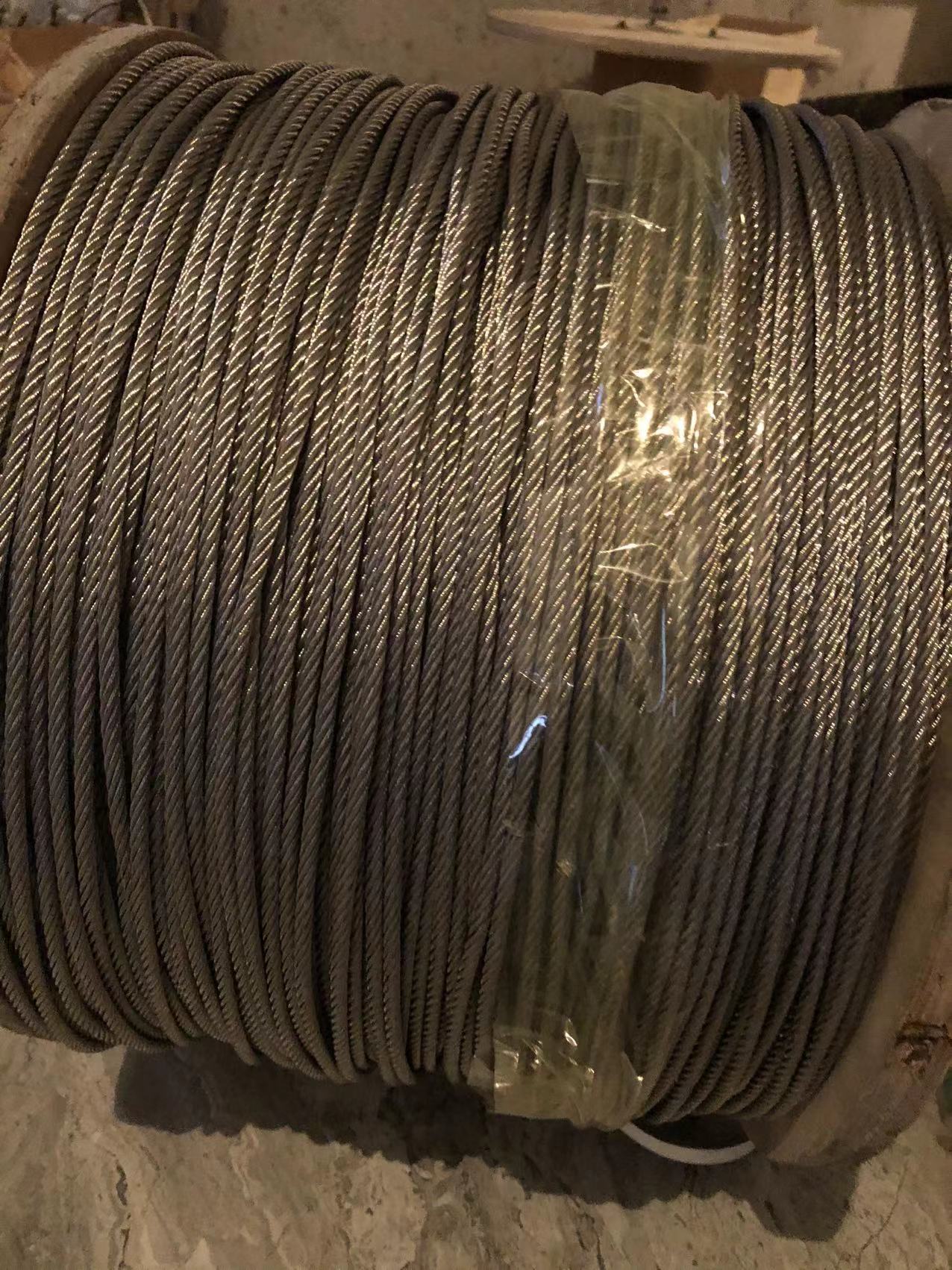 不锈钢钢丝绳四毫米粗五毫米粗7*19