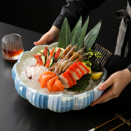 高端刺身冰盘海鲜盘拼盘