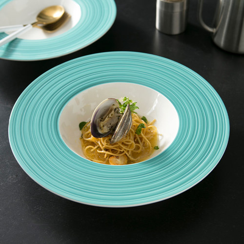 餐厅牛排盘高级感餐具盘子创意