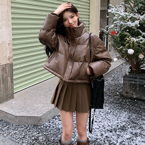 现货！2024皮衣羽绒服外套275-H266-P275398图片