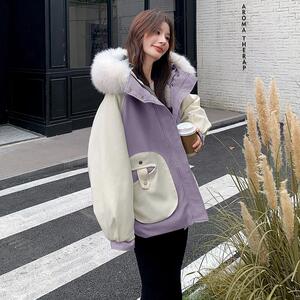 数据好！24年冬款三色加厚派克服2D082-H219-P205298大货图片