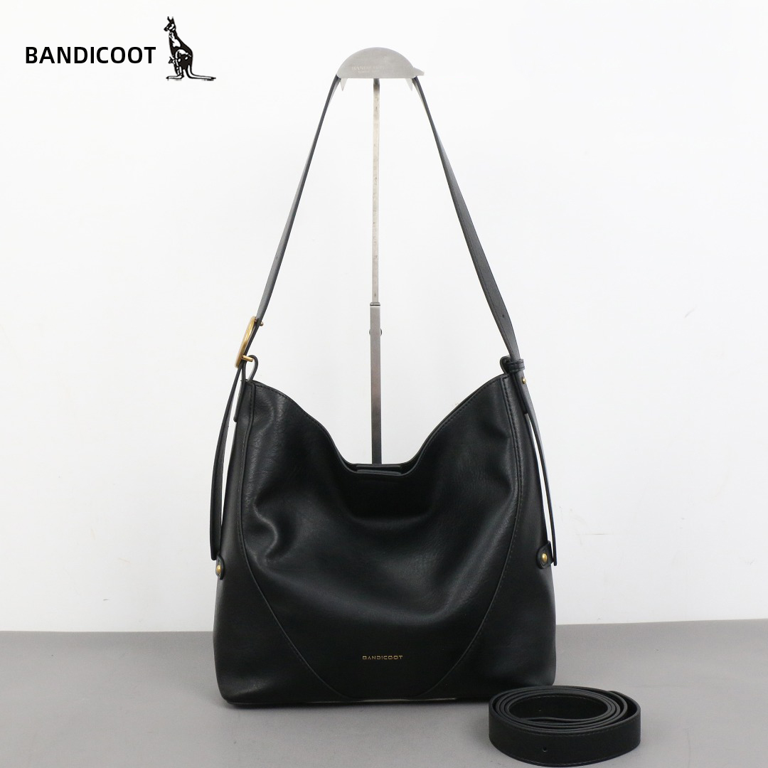 袋鼠水桶包包软皮大容量