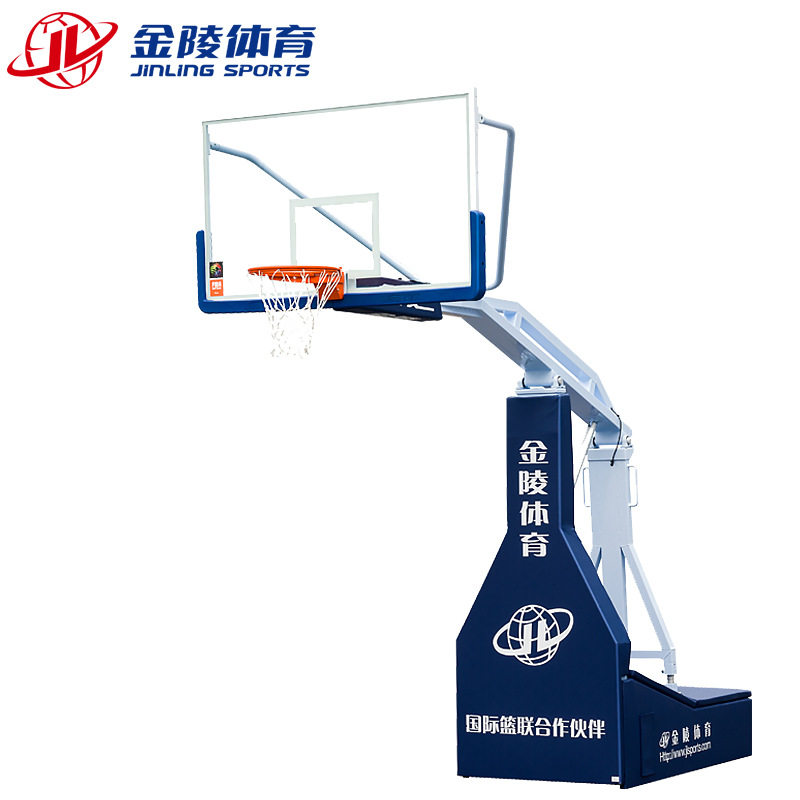 金陵TXJ-1B/11204 弹性平衡篮球架带弹簧室内户外球馆升降篮球架