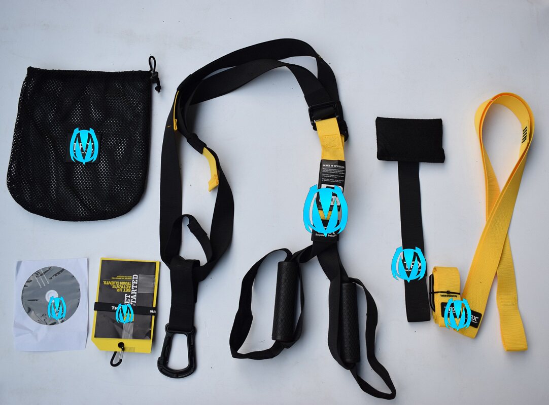 悬吊训练带 精装款 拉力棒 训练带抗塑形悬挂自重健身抗瑜伽器材