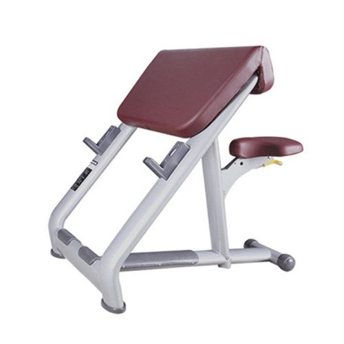 韦步wellBu6033商用二头肌架牧师凳手臂弯举杠铃曲臂训练器械