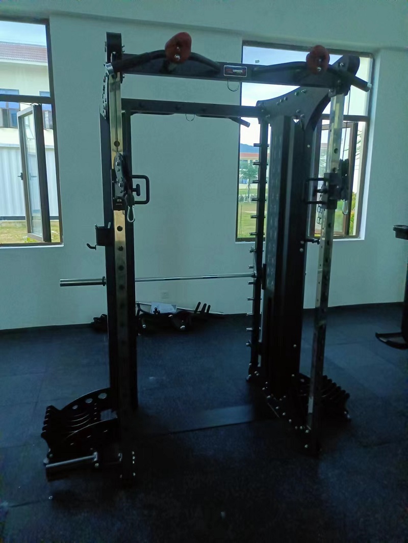 康强BK3080史密斯机移动飞鸟龙门架家用双人健身器材综合训练器