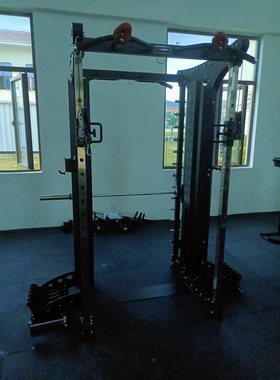 康强BK3080史密斯机移动飞鸟龙门架家用双人健身器材综合训练器