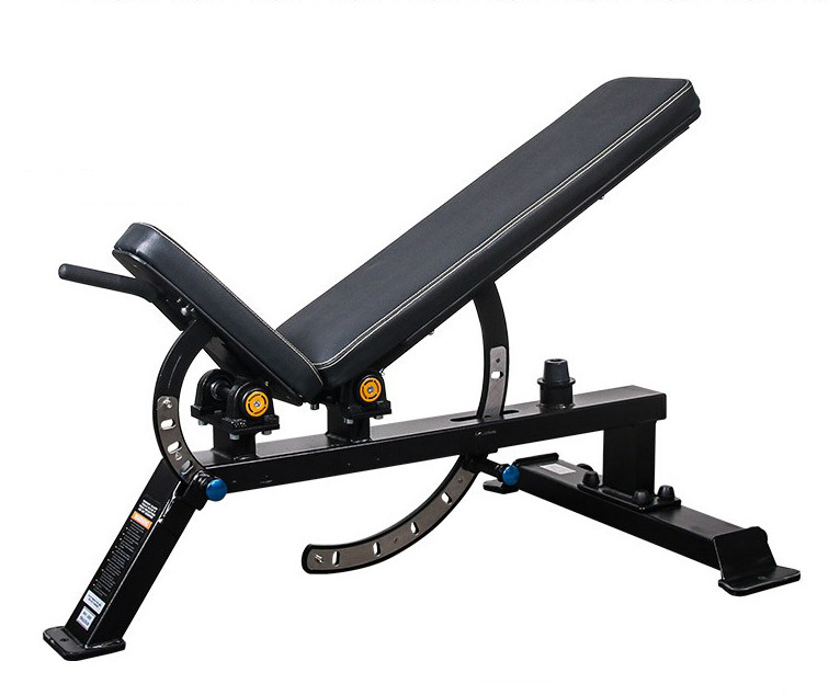 可调商用哑铃凳 卧推凳 下斜平推上斜推肩 可移动卧推 90度直立