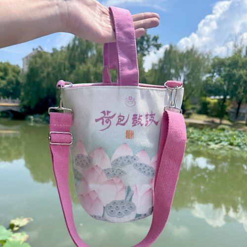 杭州灵隐钱袋子荷包鼓鼓水桶包包