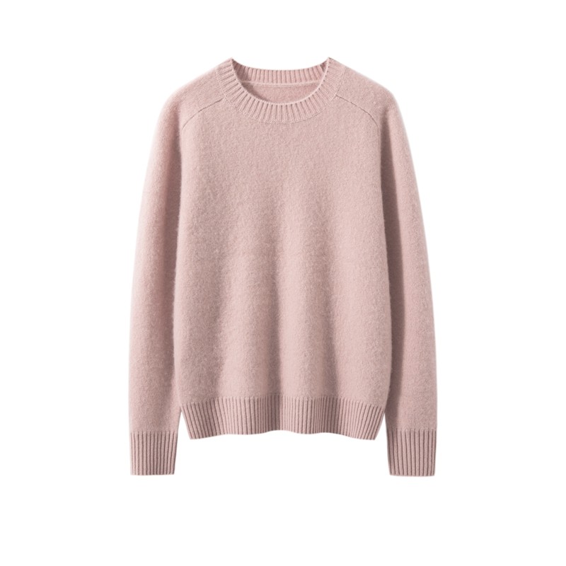 康赛妮秋冬新款100%山羊绒衫女圆领马鞍肩套头加厚百搭针织衫毛衣,女装/女士精品,羊绒衫,淘宝优惠券,粉丝福利购,淘宝优惠卷