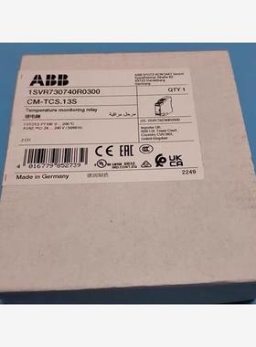 【维修】全新原装ABB温度监控器CM-TCS.13S现货1SVR73