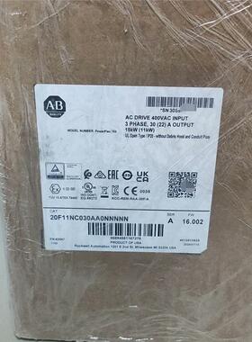 【维修】20F11NC030AA0NNNNN 全新原装未拆封标价