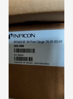 【维修】全新英福康BPG402-SE BA皮拉尼真空计，型号353-