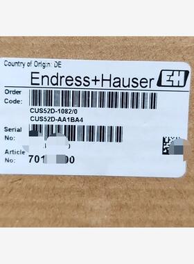 【维修】德国E+H CUS52D-AA1BA4浊度传感器，全新原装带