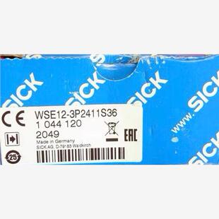 WSE12 维修 Sick 西克全新光电传感器 3P2411S36